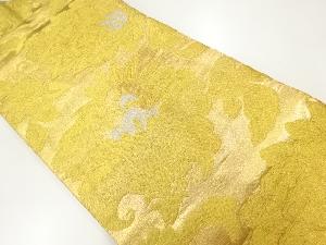 アンティーク　唐花模様織出し名古屋帯（着用可）